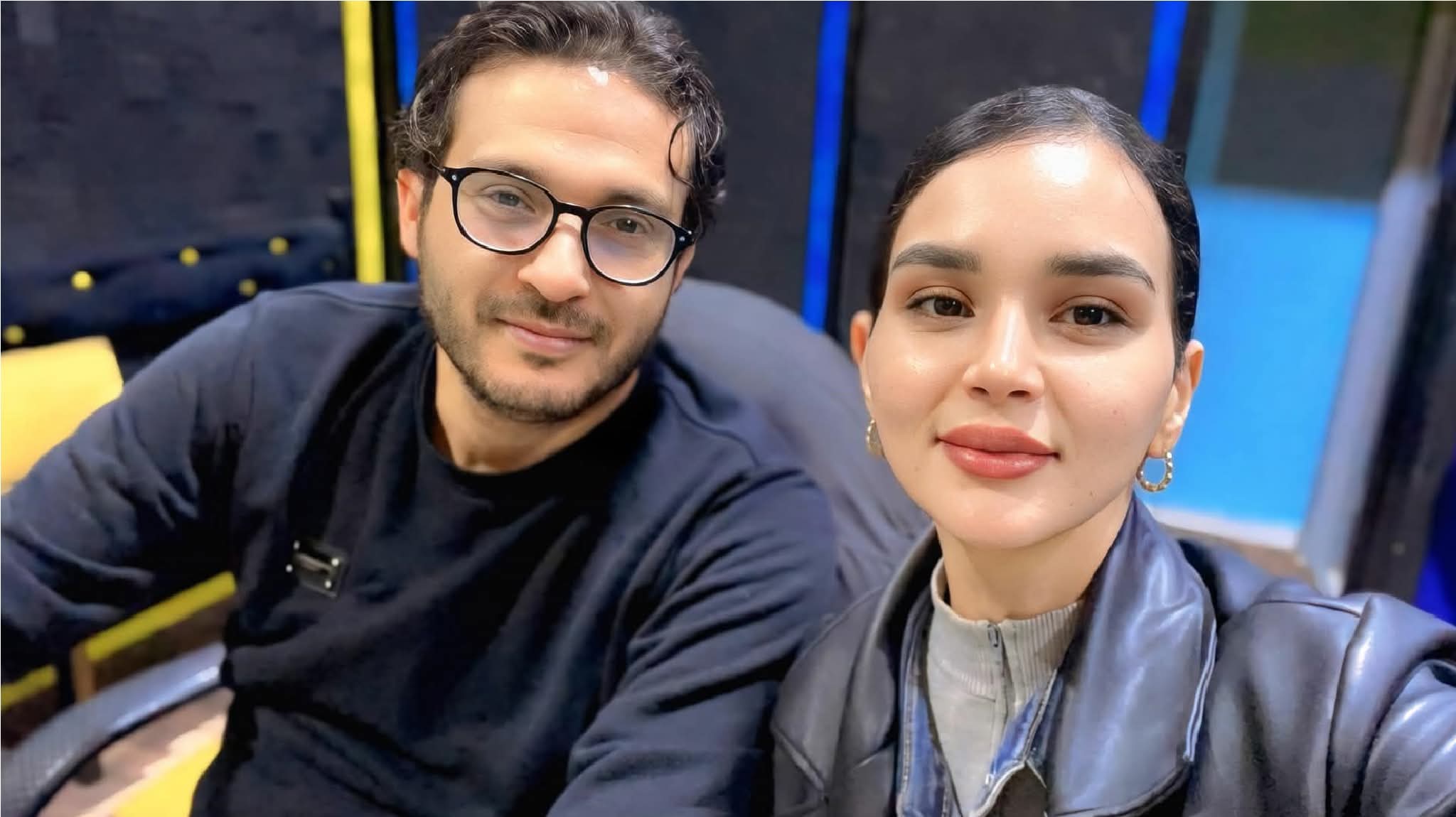 بثينة محمد ونعمان الشعري 